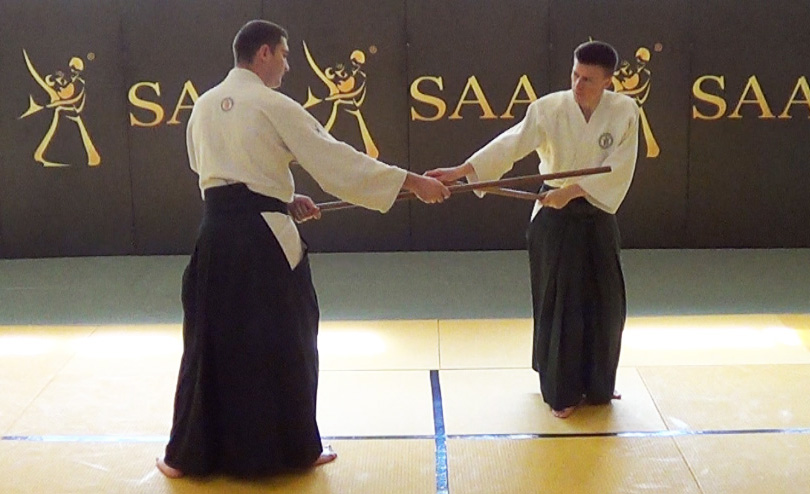 SAA Edward Suomin Aikido Kumi Jo Tsuki